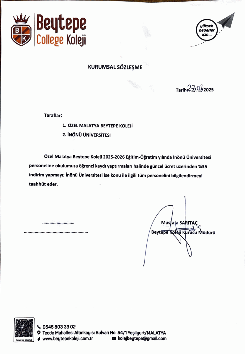 İNÖNÜ ÜNİVERSİTESİ