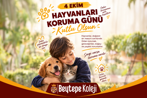 4 Ekim Dünya Hayvanları Koruma Günü