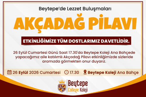AKÇADAĞ PİLAVI ETKİNLİĞİMİZE TÜM DOSTLARIMIZ DAVETLİDİR.