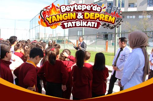 Beytepe Koleji’nde Yangın ve Deprem Tatbikatı!
