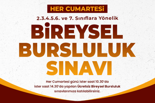 BİREYSEL BURSLULUK SINAVI