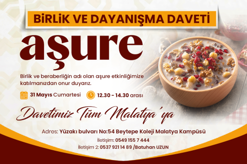 BİRLİK VE DAYANIŞMA DAVETİ