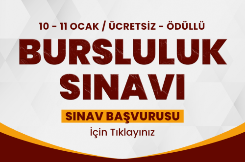 BURSLULUK SINAVI SINAV BAŞVURUSU