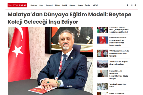 Malatya’dan Dünyaya Eğitim Modeli: Beytepe Koleji Geleceği İnşa Ediyor