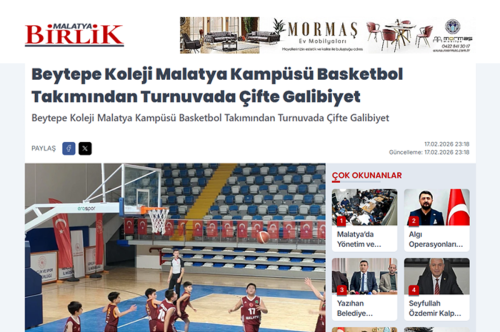 TURNUVA'DA ÇİFTE GALİBİYET